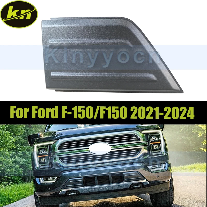 

Front Bumper Corner Panel Cover Trim Replacement For Ford F-150/F150 2021-2024 Front Lower Bumper Cover Molding