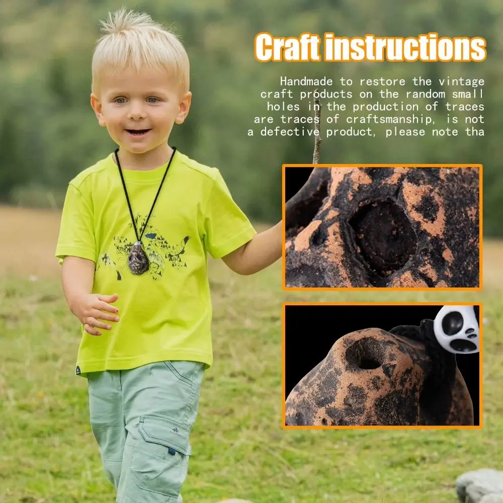 

Creative Screaming Authentic Aztec Whistle Decompress Spooky Roaring Whistle Death Whistle Scary Sounding Tao Di's Howling