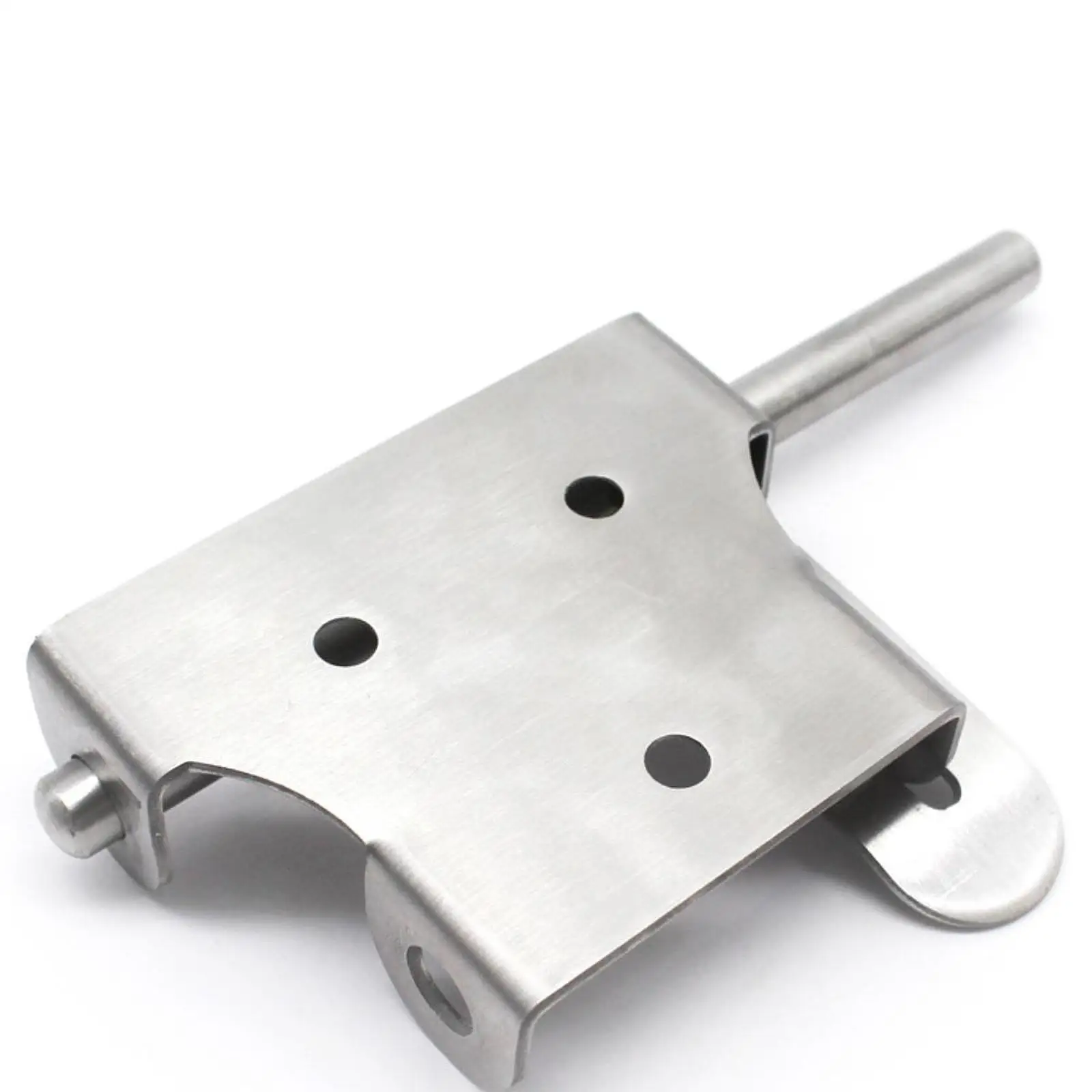 Reliable Security Door Latch Lock Heavy Duty Stainless Steel Barrel Bolt Padlock Hole for Sliding Metal Gate Window Fence