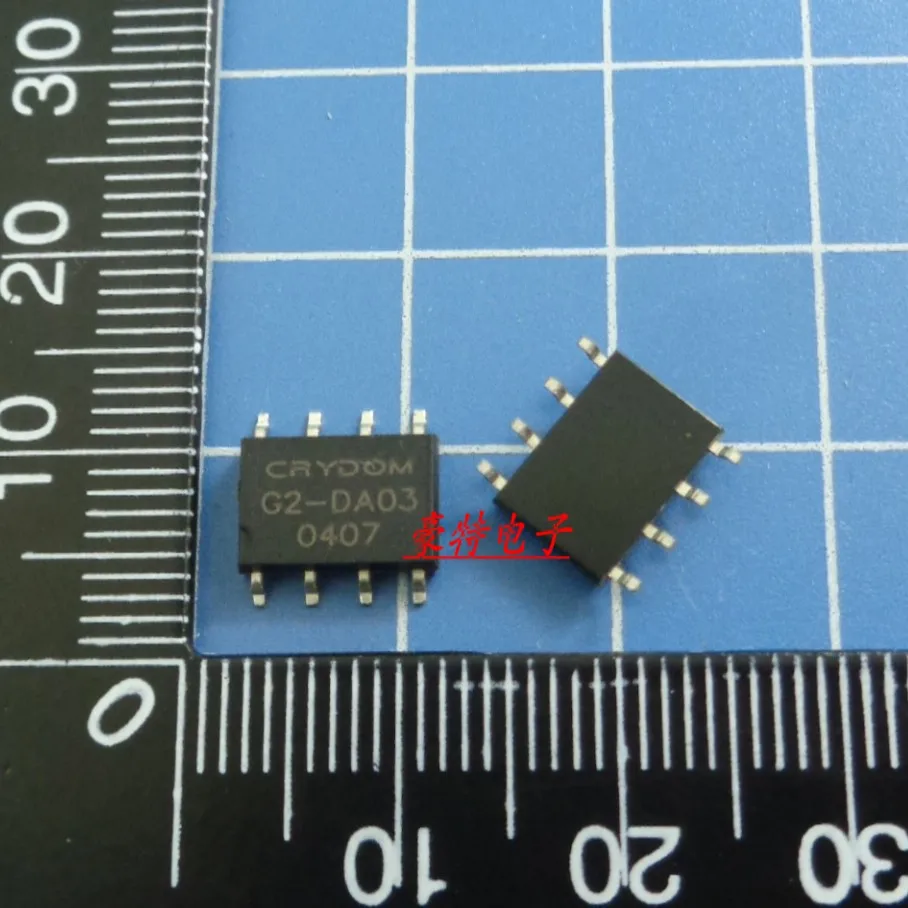 4pcs/Imported SMD Micro 1.2-1.5VDC 50MA Control 400VAC Dual Normally Open Solid State Relay