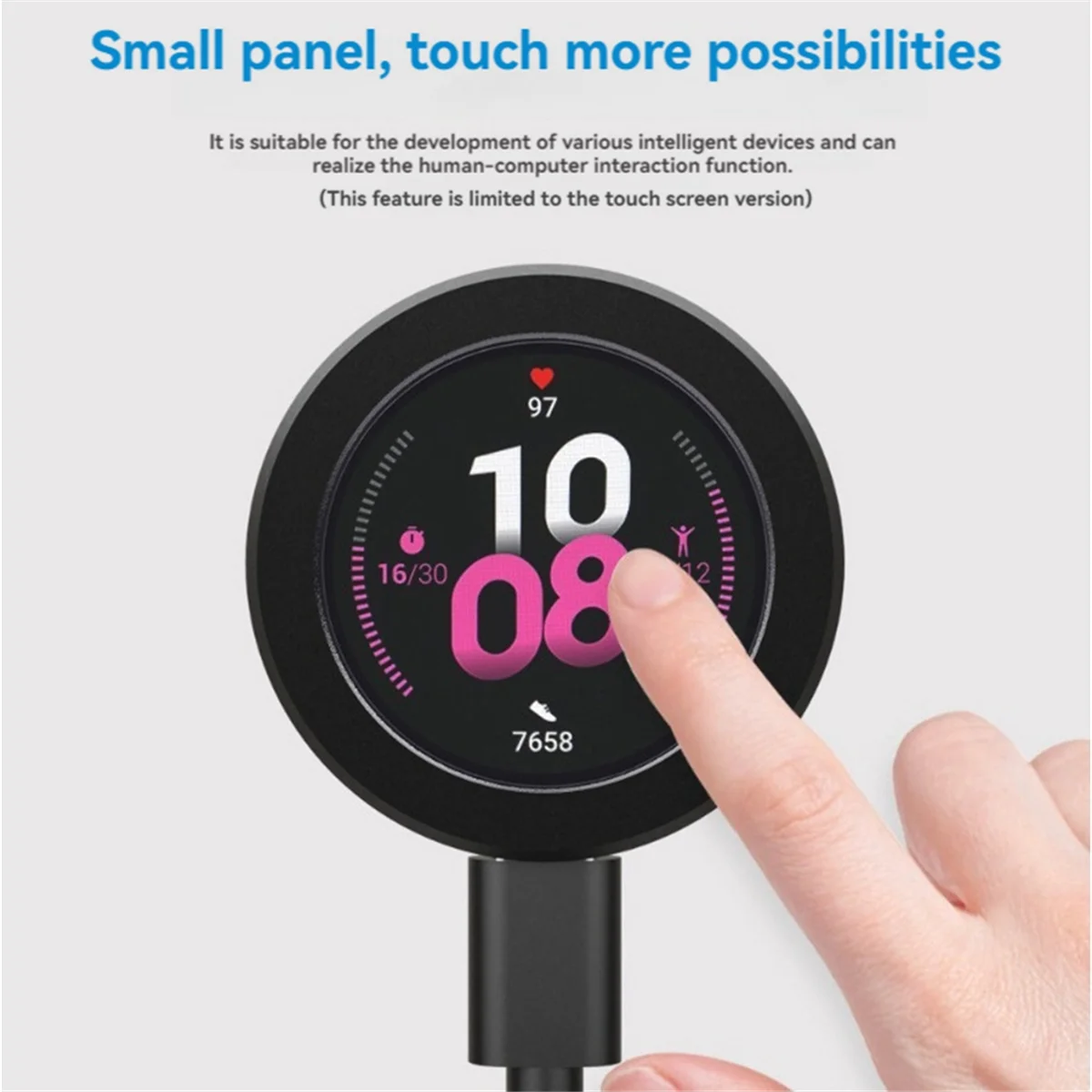 ESP32-S3 макетная плата с 2,8-дюймовым круглым сенсорным ЖК-дисплеем 240X240, Гироскопический датчик с ЧПУ чехол