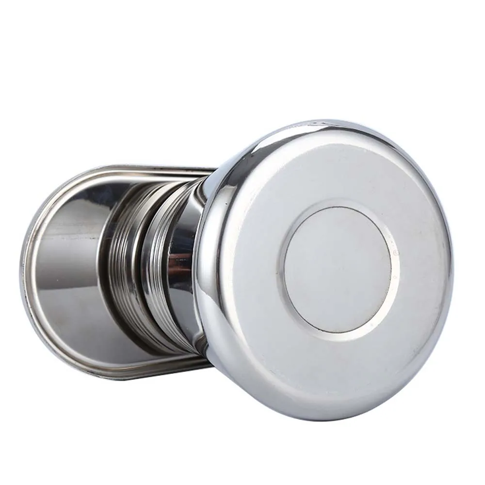 وعاء موكا إيطالي سعة 1 كوب من الفولاذ المقاوم للصدأ للاستخدام المنزلي والتخييم