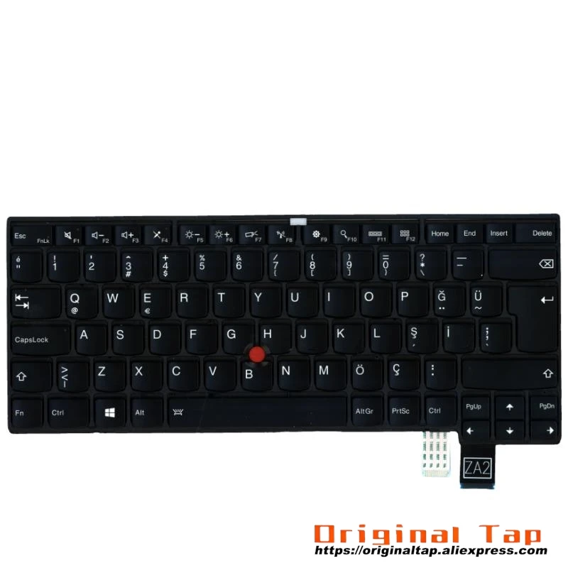 Teclado retroiluminado turco TR para Lenovo Thinkpad T460p 00UR383 00UR423