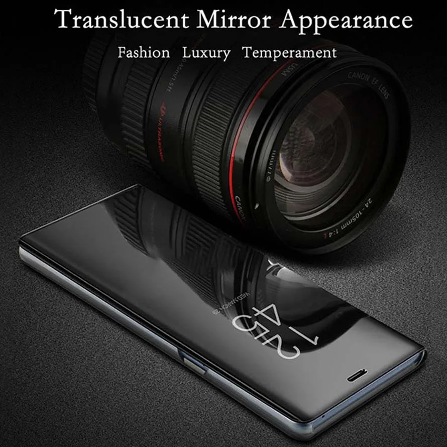 Luksusowe etui z klapką Smart Mirror View dla Huawei Honor 200 Lite Cover Honor200 Pro 200Lite ELI-AN00 ELP-AN00 Obudowa telefonu komórkowego na — zdjęcie produktu 5