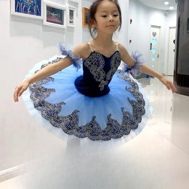 practical-classic-performance-princess-dress-sweet-blue-mesh-performance-dress-cute-lace-ballet-performance-dress-stage-danc