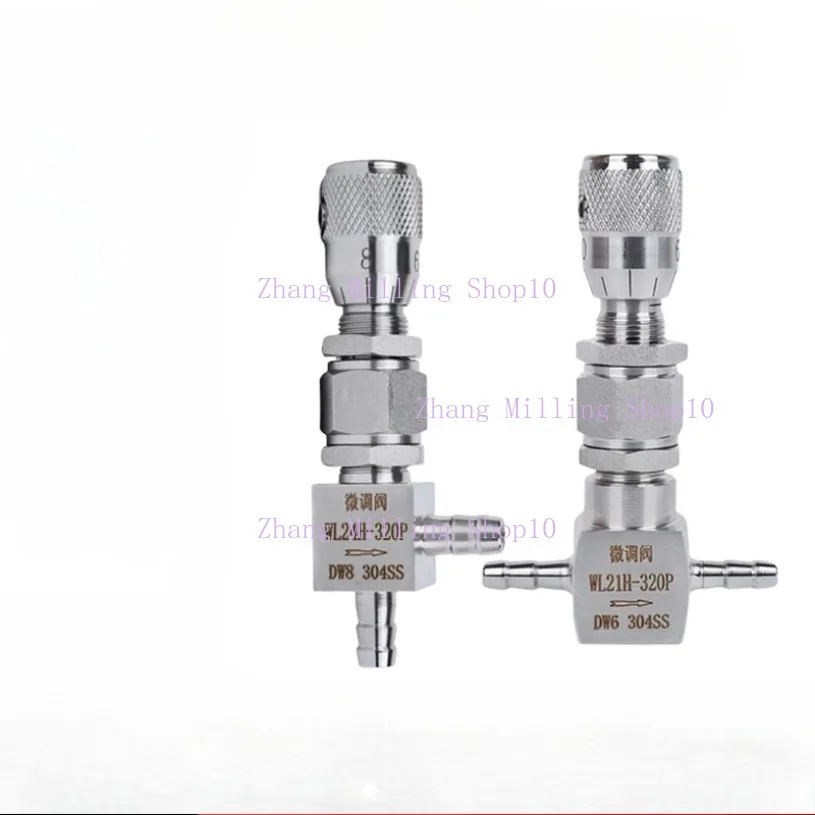 

4/6/8/10/12 мм шланговый штуцер Pagoda, нержавеющая сталь 304, игольчатый клапан WL24H-320P, регулирующий расход, дозирующий клапан, контроллер воды, газа