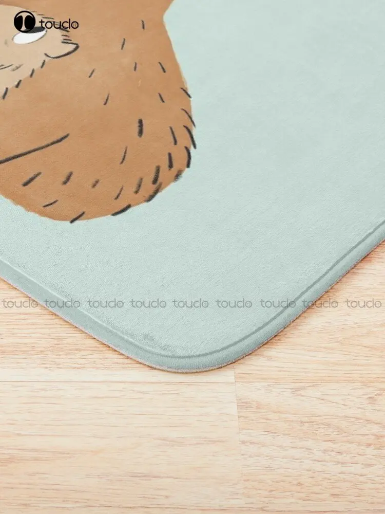 Capybara Family Bath Mat Bath Rug For Shower