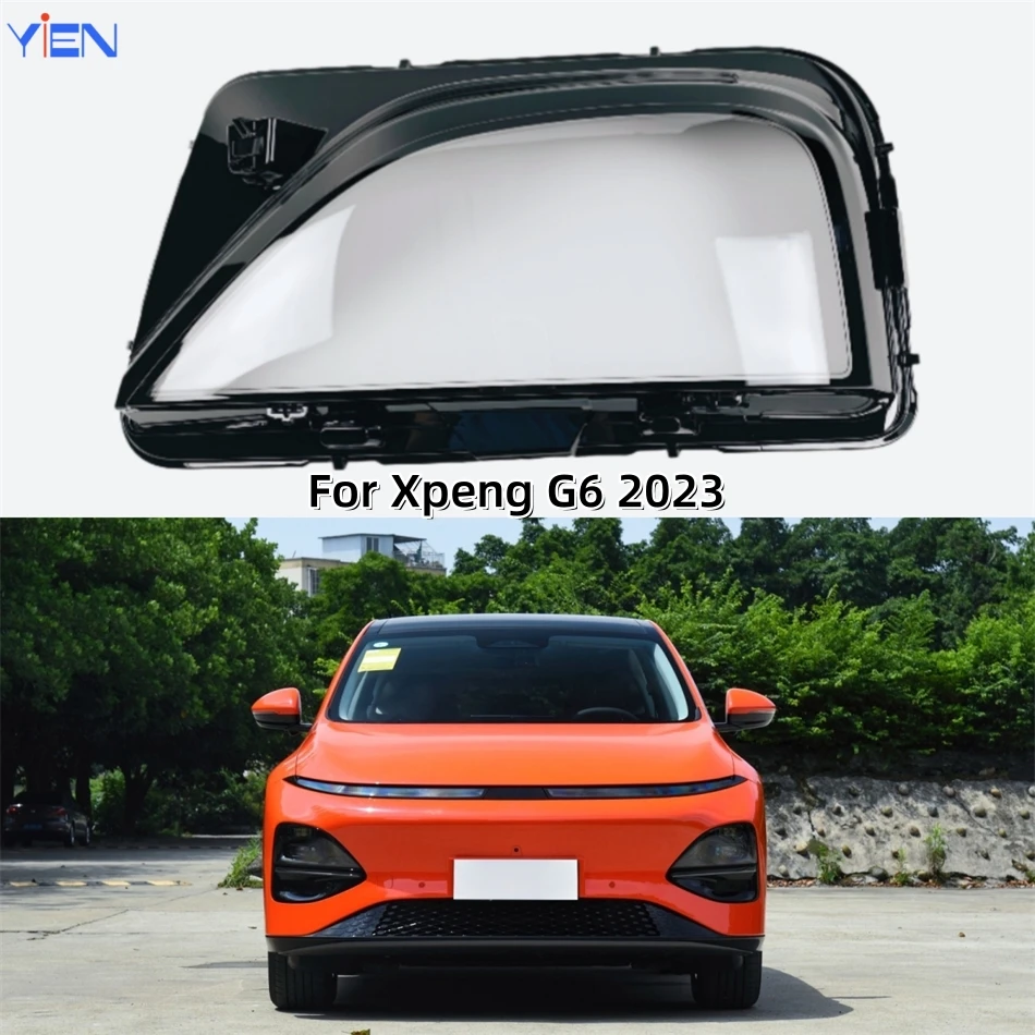 

For Xpeng G6 2023 Car Products Lights Lens Shell Headlights Lights Glass Car Front Headlight Lens Cover Lights Shell