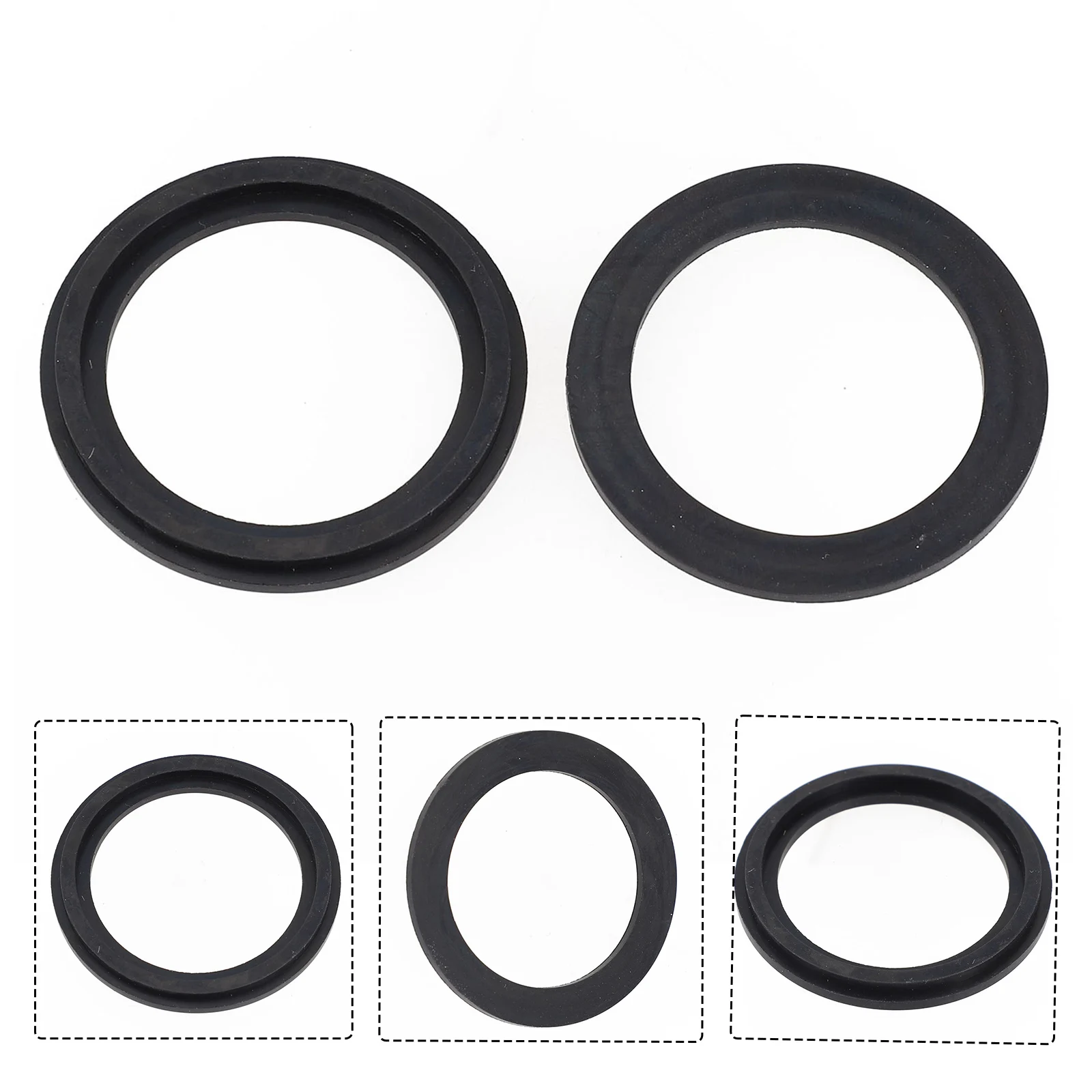 2PCS/Set Rubber Gasket Replacement For Intex 10745 Part  Swimming Pool Step Rubber Washer Pool Equipment Parts Accessories