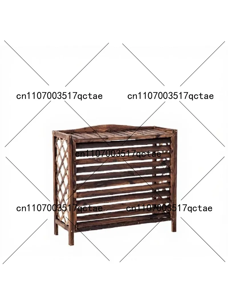 Outdoor central air conditioner, external hood, blinds, grille, vent protection cover, anti-corrosion wood decoration,