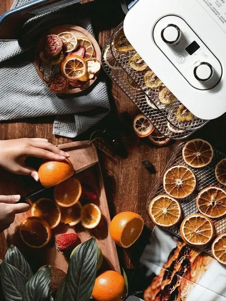 آلة الفواكه المجففة. جديد. آلة تجفيف الفواكه والخضروات الصغيرة. المنزلية. للوجبات الخفيفة للحيوانات الأليفة واللحوم. أوتوماتيكية بالكامل.