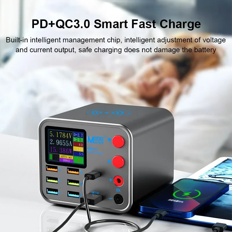 MaAnt Dianba No.1 Pro Multi-port Wireless Charger Anti Short Circuit Repair Multifunctional Wireless Fast Charging Power Supply