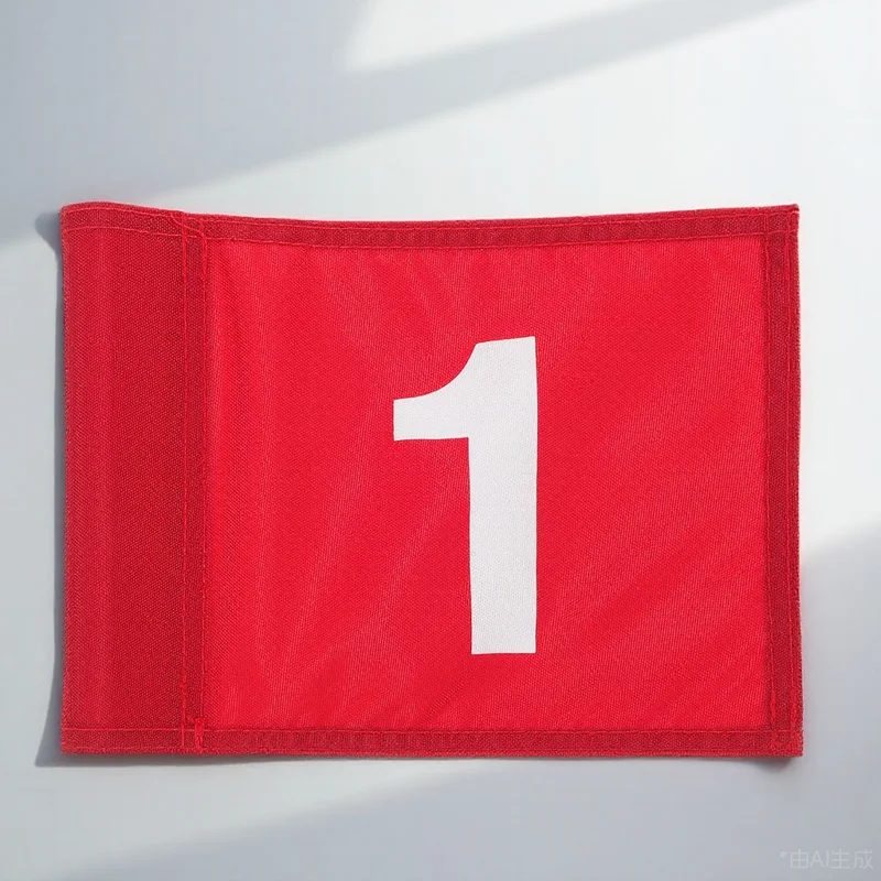 علم الجولف تصميم عالي لدعامة تدريب الجولف في الحديقة، علم الهدف، دعامة تدريب الجولف