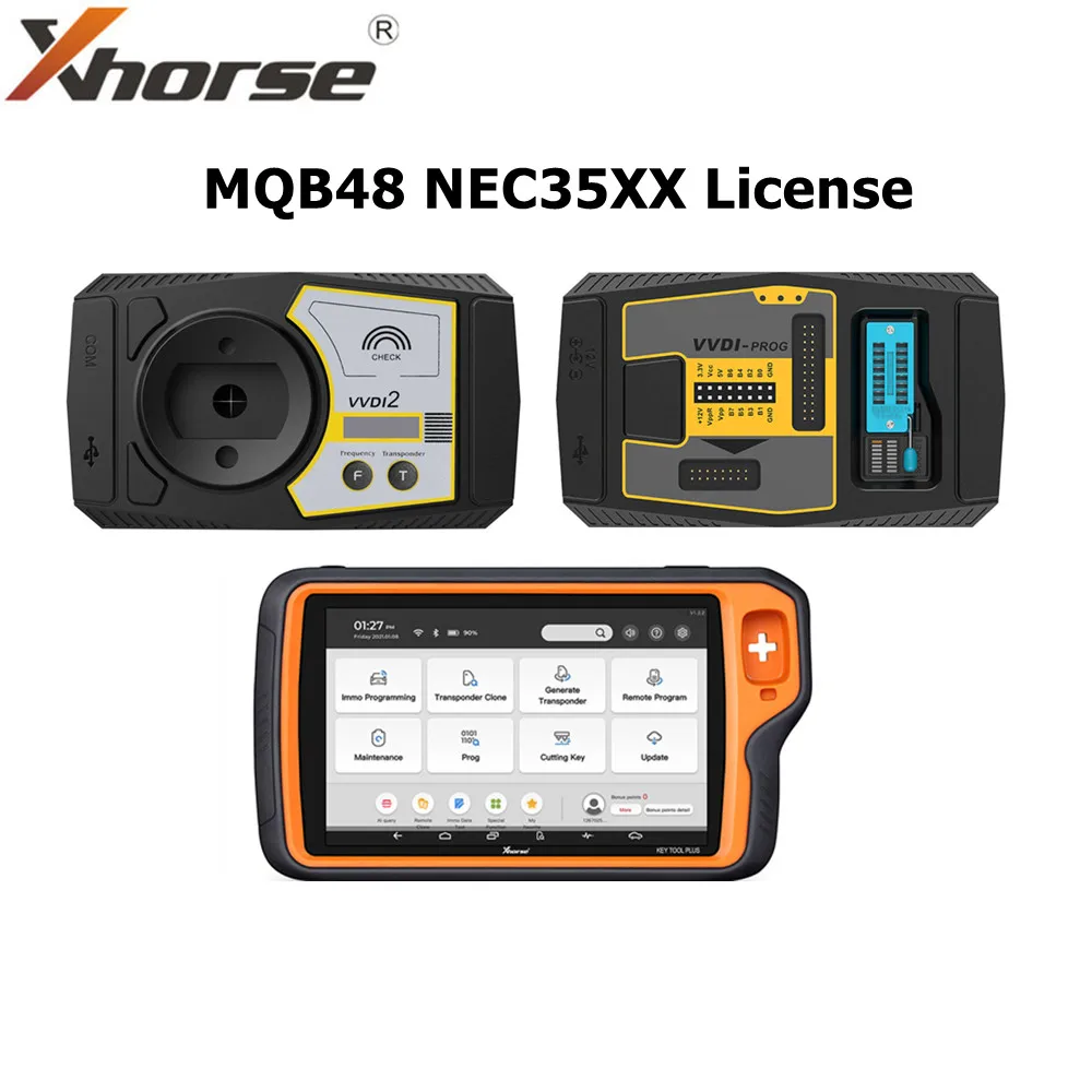 XHORSE for MQB License Support Add Key & All Key Lost