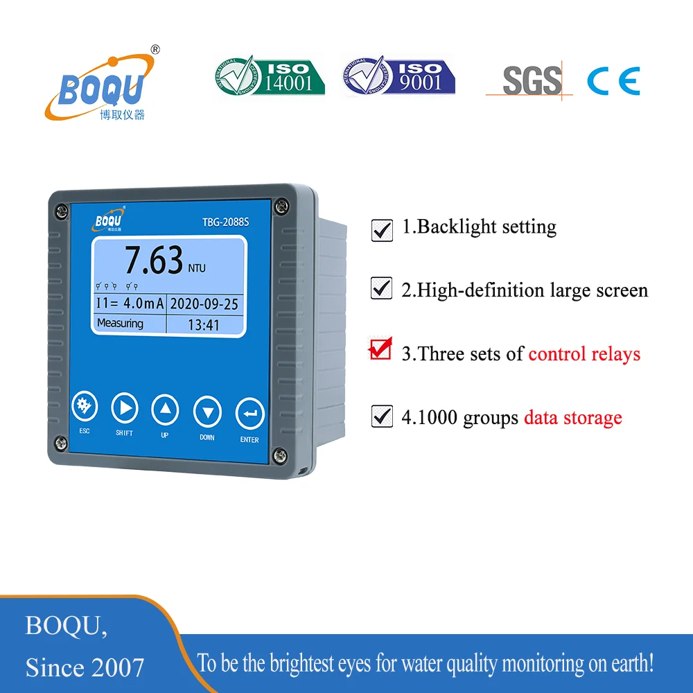 TBG-2088S Photoelectric Tss In-line Turbidimeter Wireless Turbidity Meter Analysis Price Instrument To Measure Turbidity