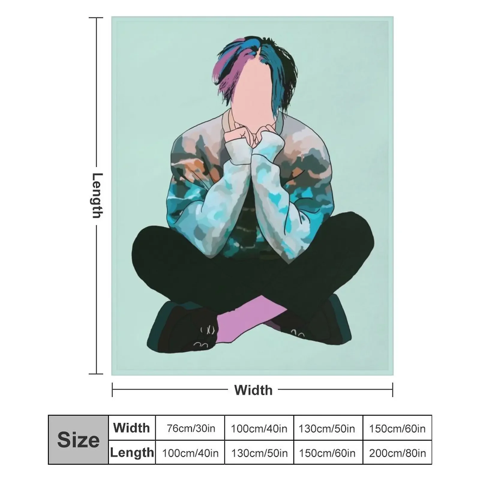 Yungblud غريب رمي بطانية بطانيات ناعمة أرائك الديكور رقيقة الفانيلا البطانيات