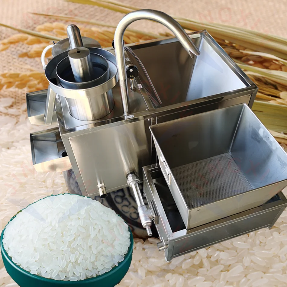 Soybean Soaking & Washing Wash Combined Grain Paddy Rice Cleaner Cleaning Machine