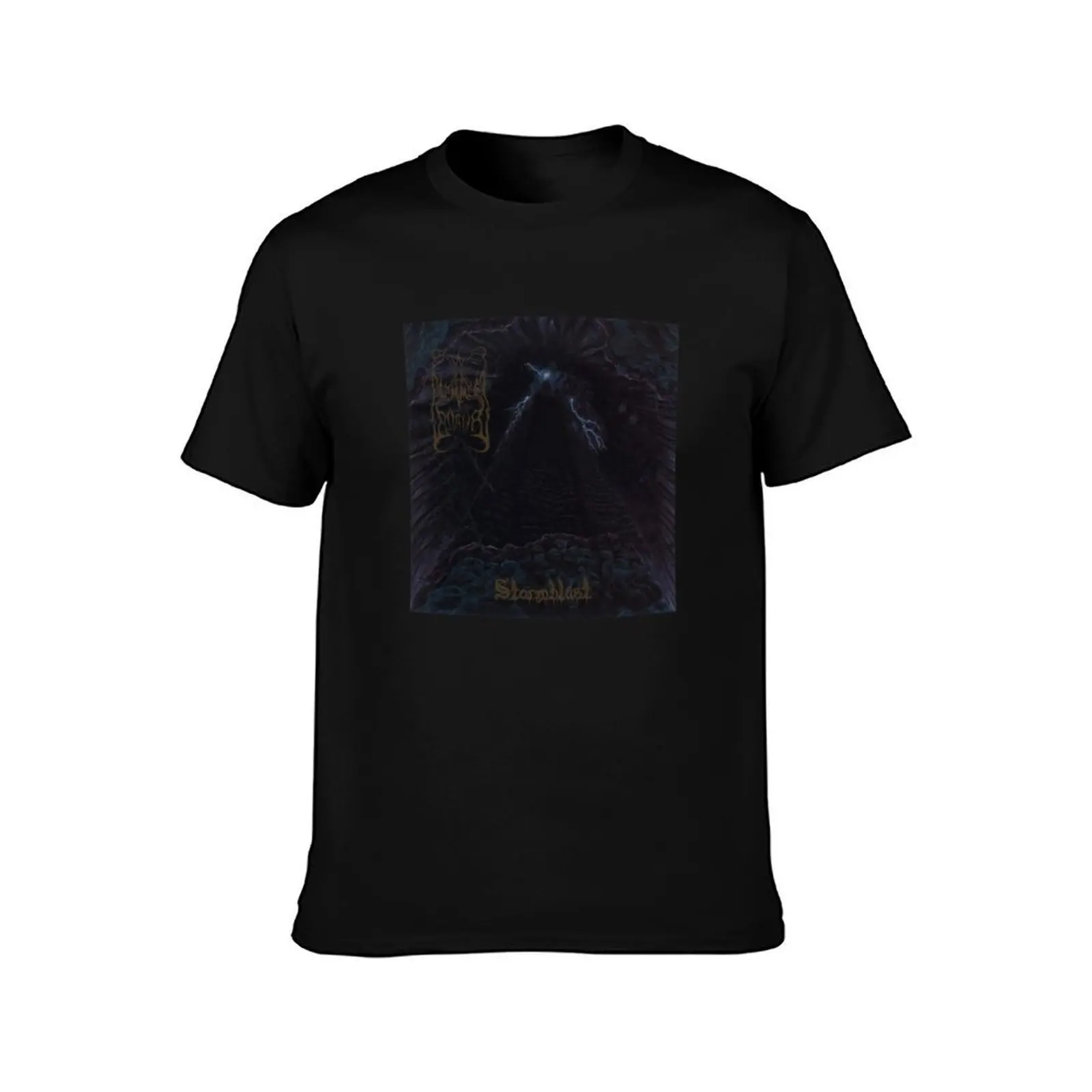 Dimmu Borgir Stormblst 2 Album Cover T-Shirt Soft Basic Cotton Short Sleeve Tee