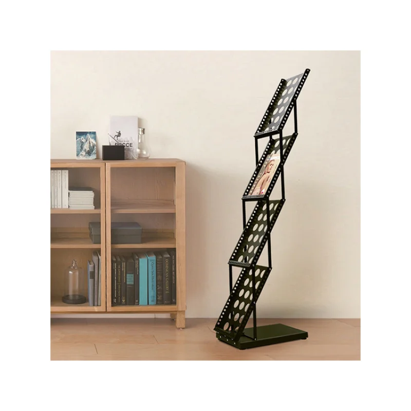 

Складная библиотечная мебель на заказ: проволочная подставка для книг и журналов, держатель для каталогов и брошюр