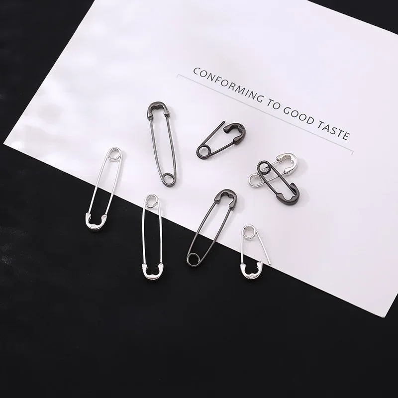 925 Sterling Silver Earrings New Fashion Hip HopCool Handsome Men and Women Clip Ear Stud Jewelry