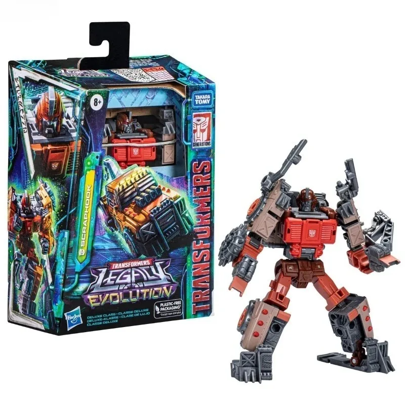 【Em estoque】 Hasbro Variable Toy Heritage Evolution Scraphook Figuras de ação aprimoradas modelo colecionável presentes de brinquedo