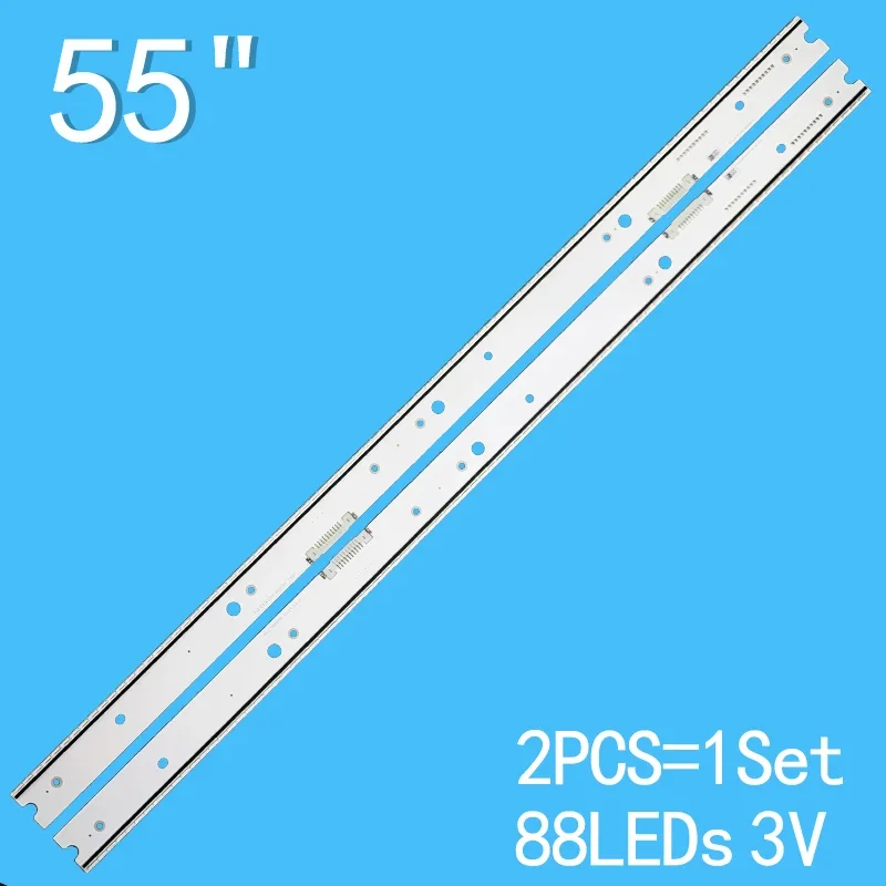 

2pcs LED backlight strip for Samsung BN96-34774A BN96-34775A UE55JS8000 UE55JS8500 UE55JS9000 UN55JS9000 UN55JS850DF UN55JS8500