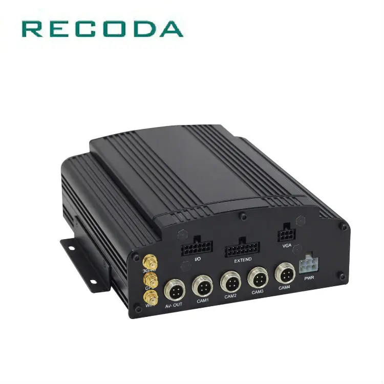 RECODA 2018 NVR Support 4CH IIP Camera Optional With 4CH AHD / CVI / TVI / CVBS