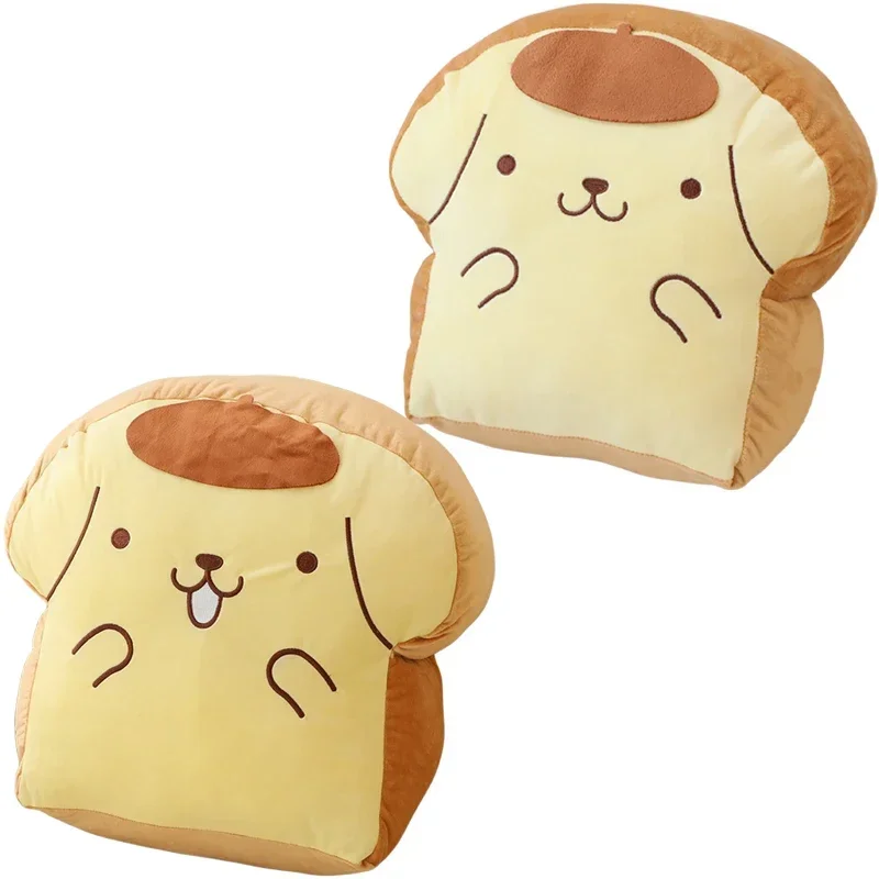 Sanrios Anime Figuren Purin Hond Cartoon Schattige Bank Stoel Kussen Pluche Pop Thuis Gooien Kussen Kantoor Dutje Kussens Cadeau 30X30Cm
