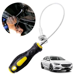Magnetic Sump Plug Removal Tool Oil Drain Plug Remover Tool Magnetic Strong Oil Pan Drain Plug Tool Remover Wrench Against Scald