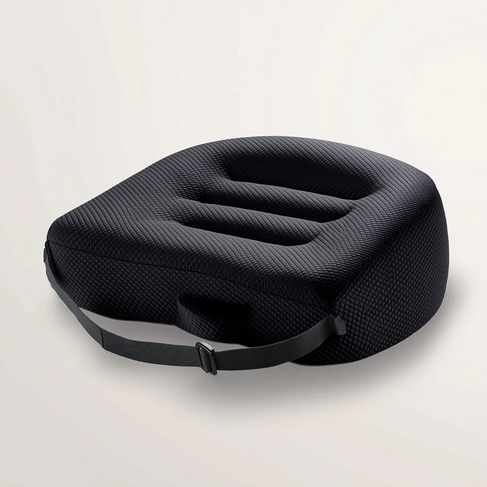 Driving Cushion with Handle Portable Booster Cushion with Straps Comfortable Textured for Short Drivers