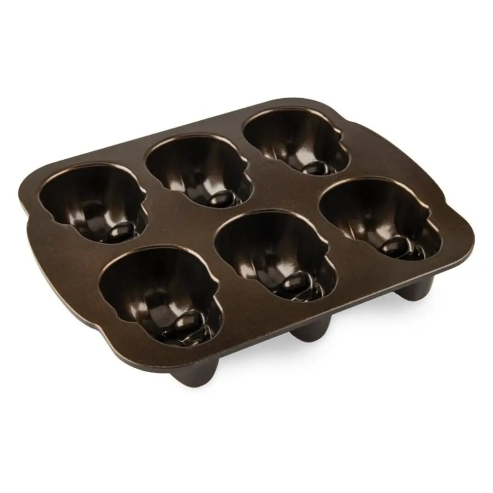 1PCS DIY 3D Skull Molds Halloween Skull Baking Mold Realistic Skeleton Cake Mold Skull Cake Mold Baking Tray Kitchen Supplies
