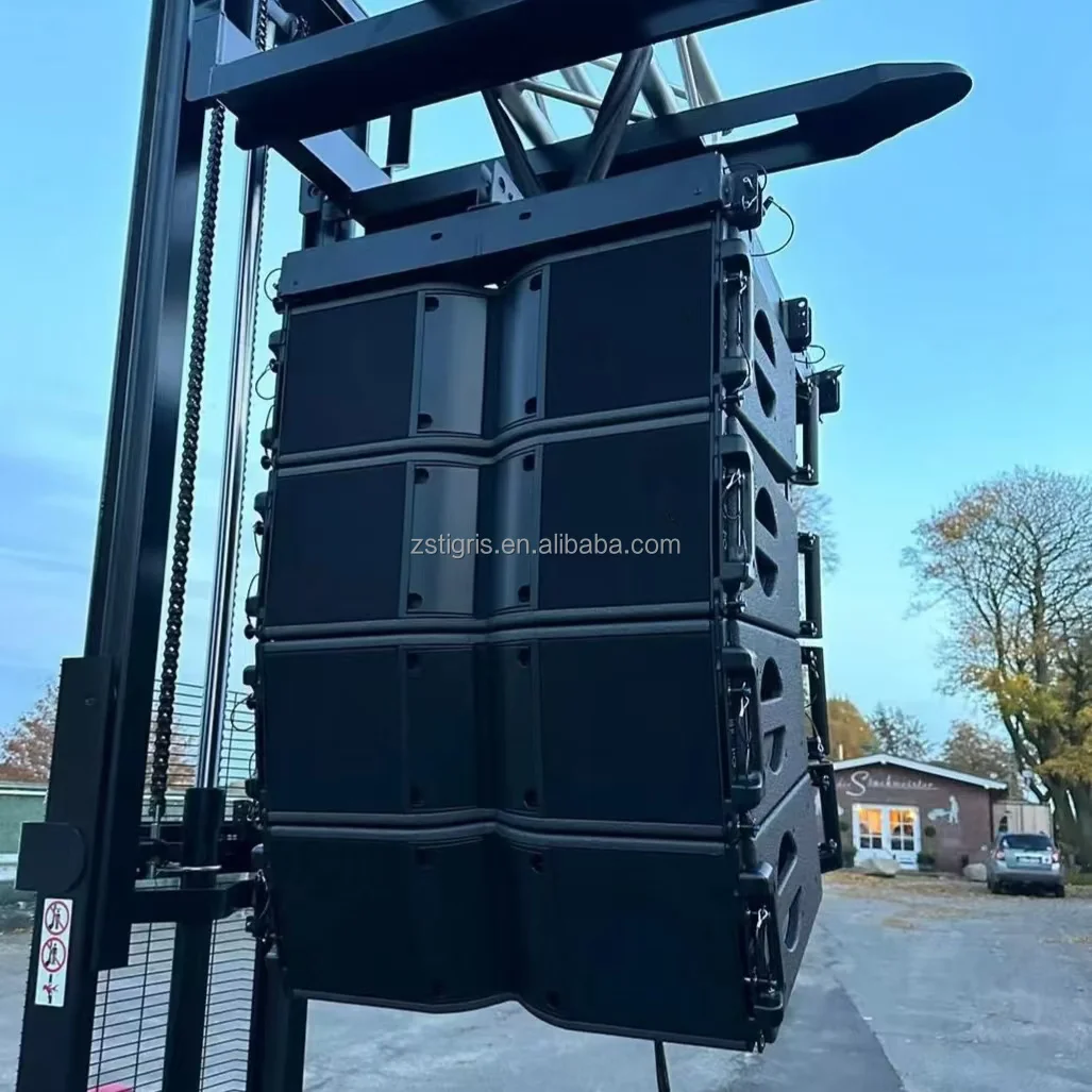 Line Array-luidspreker Dubbele 10 inch 2-weg actieve / passieve Line Array K10 Pro Sound Professionele audioapparatuur Aangedreven luidsprekers