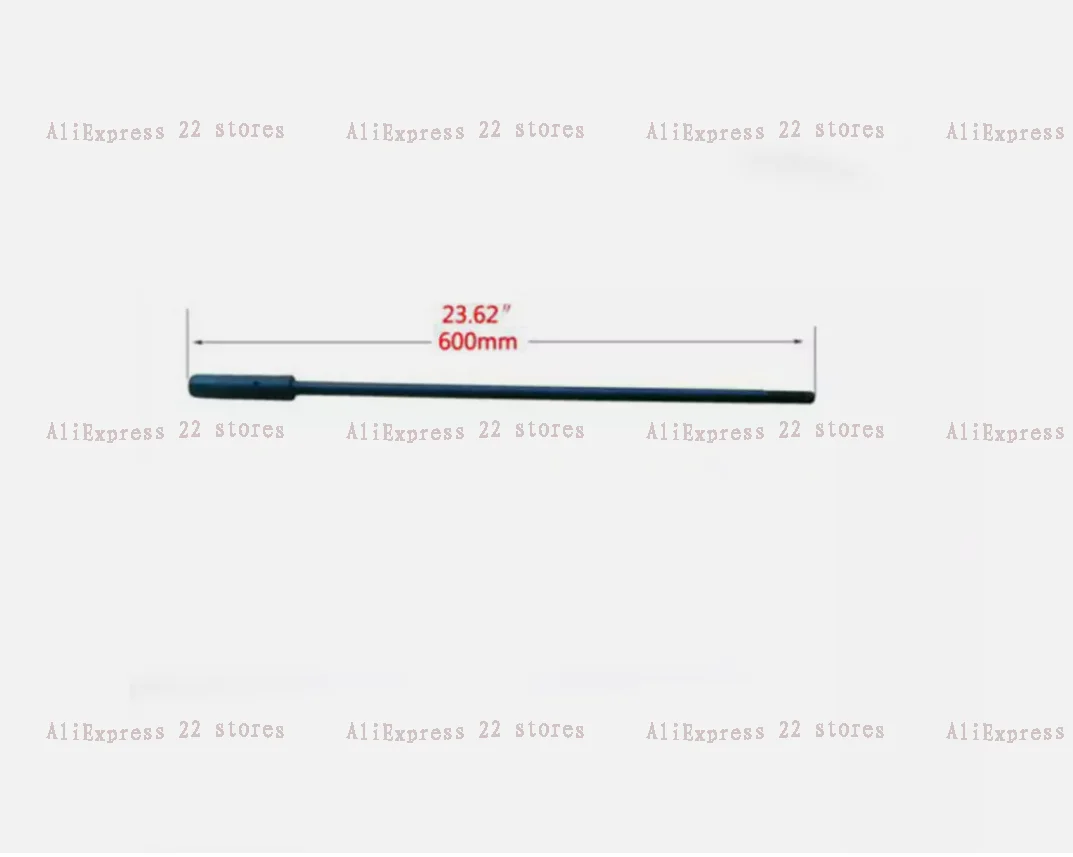 R8 Draw Bar fresatrice parte adatta per Bridgeport timone generale M7/16 600mm