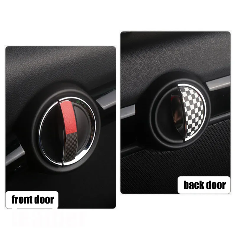 Car Interior Decor Sticker Accessories For Mini Cooper F53 F56 F54 F55 F57 F60 R56 R55 R60 Countryman Inner Door Handle Decal