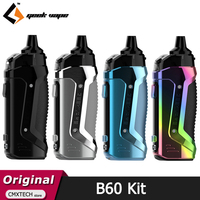 Original Geekvape B60 Kit Aegis Boost 2 Pod Mod Kit 2000mAh Battery 60W Vape 5ML Cartridge Pod Electronic Cigarette Vaporizer