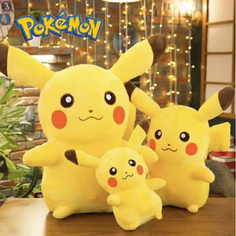 Nuovo 45 centimetri Anime Pokemon Pikachu Peluche Del Fumetto Eevee Pokémon Morbido Peluche Bambola Kawaii di Grandi Dimensioni Divano Cuscino Straccio Regali Di Compleanno