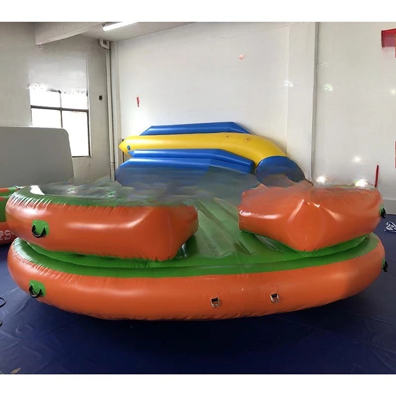 Inflatable water flying fish, spinning gyro Internet celebrity disco boat