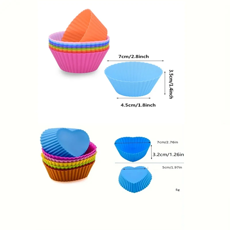 Resistant Silicone Cake Mold For Muffin Cupcake Baking Food Grade Silicone Bagels Pan For Baking Non Stick Mini Cupcake Mould