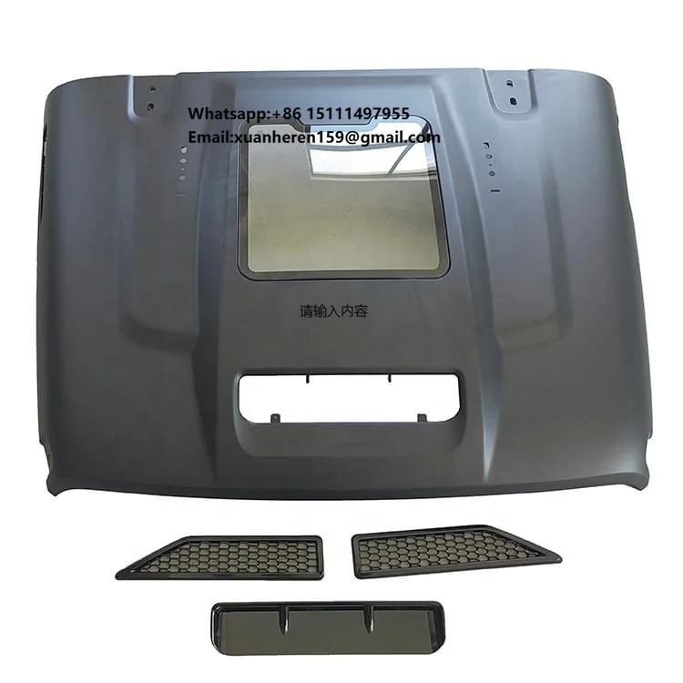 

Modified Car Accessories Engine Hood Cover for Jeep wrangler JK JL JT