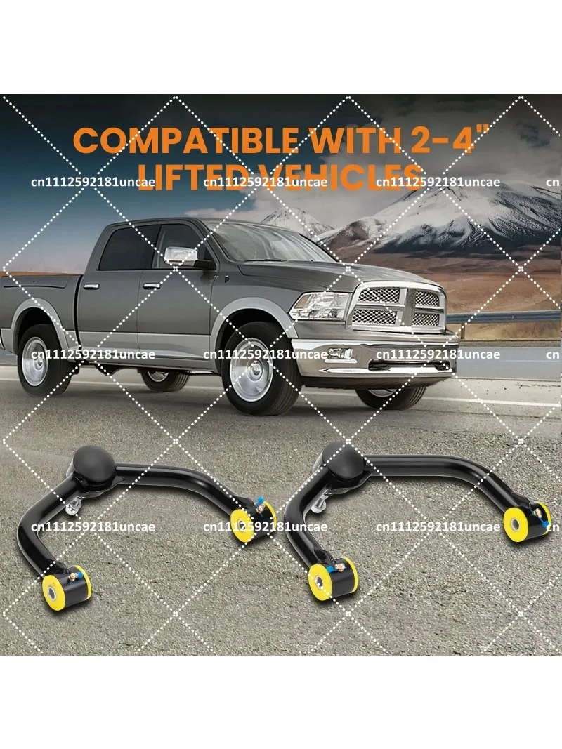 2Pcs Front Upper Control Arms Set for Dodge Ram 1500 2006-2021 4WD 4X4 Lift 2-4 Inch Suspension Upgrade