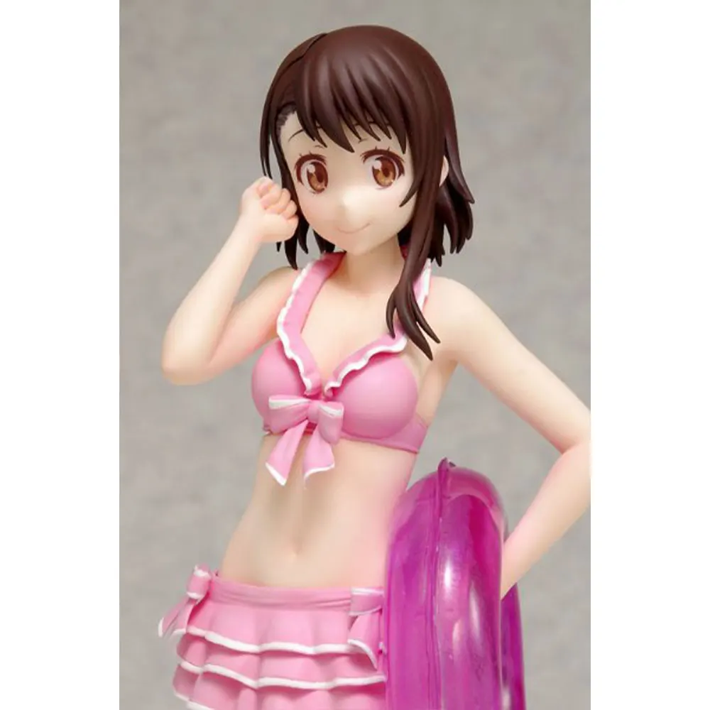 Nisekoi Onodera Kosaki Beach Dinner Figure, Anime Model Toy, Stand Bikini, Holding Swimming Ring, Gift Collection, PVC, 16cm