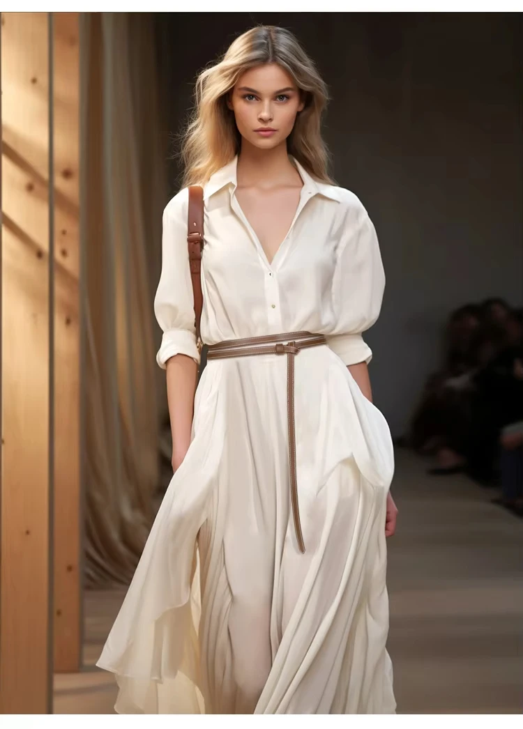 

Женский длинный пояс с тонким узлом в стиле ретро, универсальный простой модный декоративный аксессуар