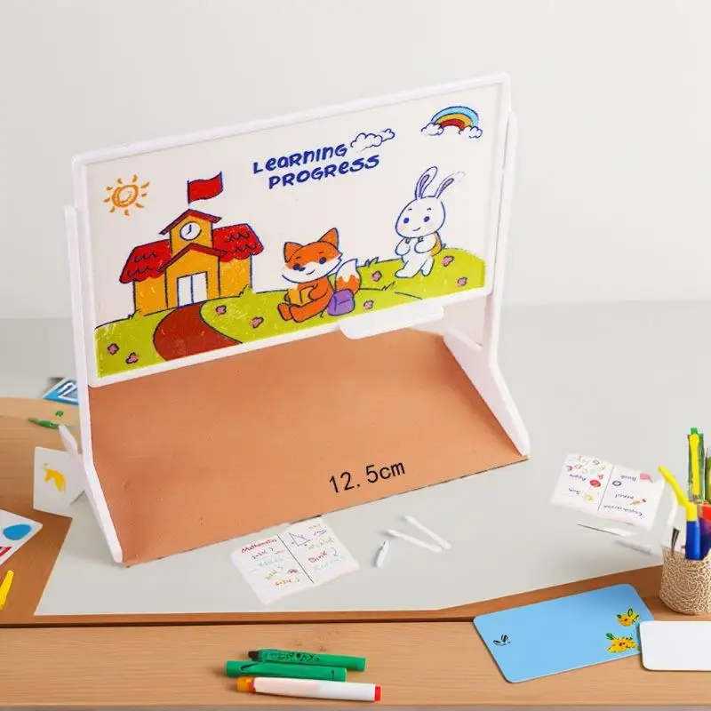 Handcrafted 1:12 Scale Dollhouse Classroom Setting with Desk, Chalkboard, Books, and Bag for Miniature Decor Collection.