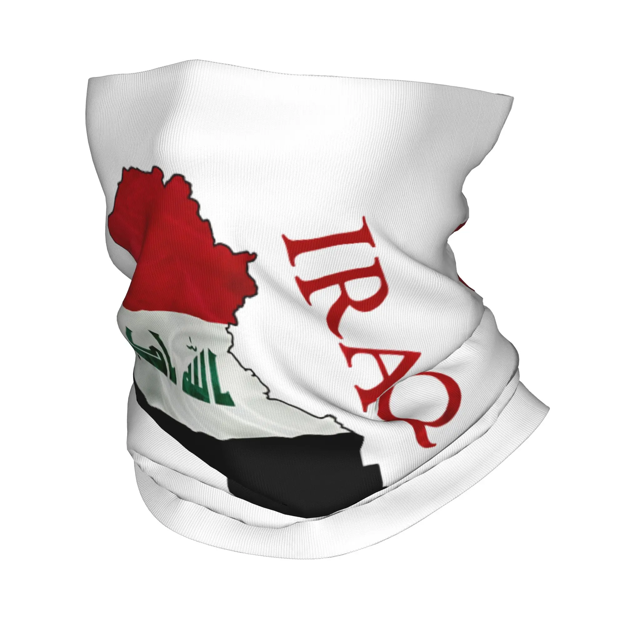 Iraq Flag Map  Love Iraq Balaclava  Outdoor Sports Face Cover Mask Male y2k Funny Windproof Bicycle Mask Soft Warm Scarf Bandana