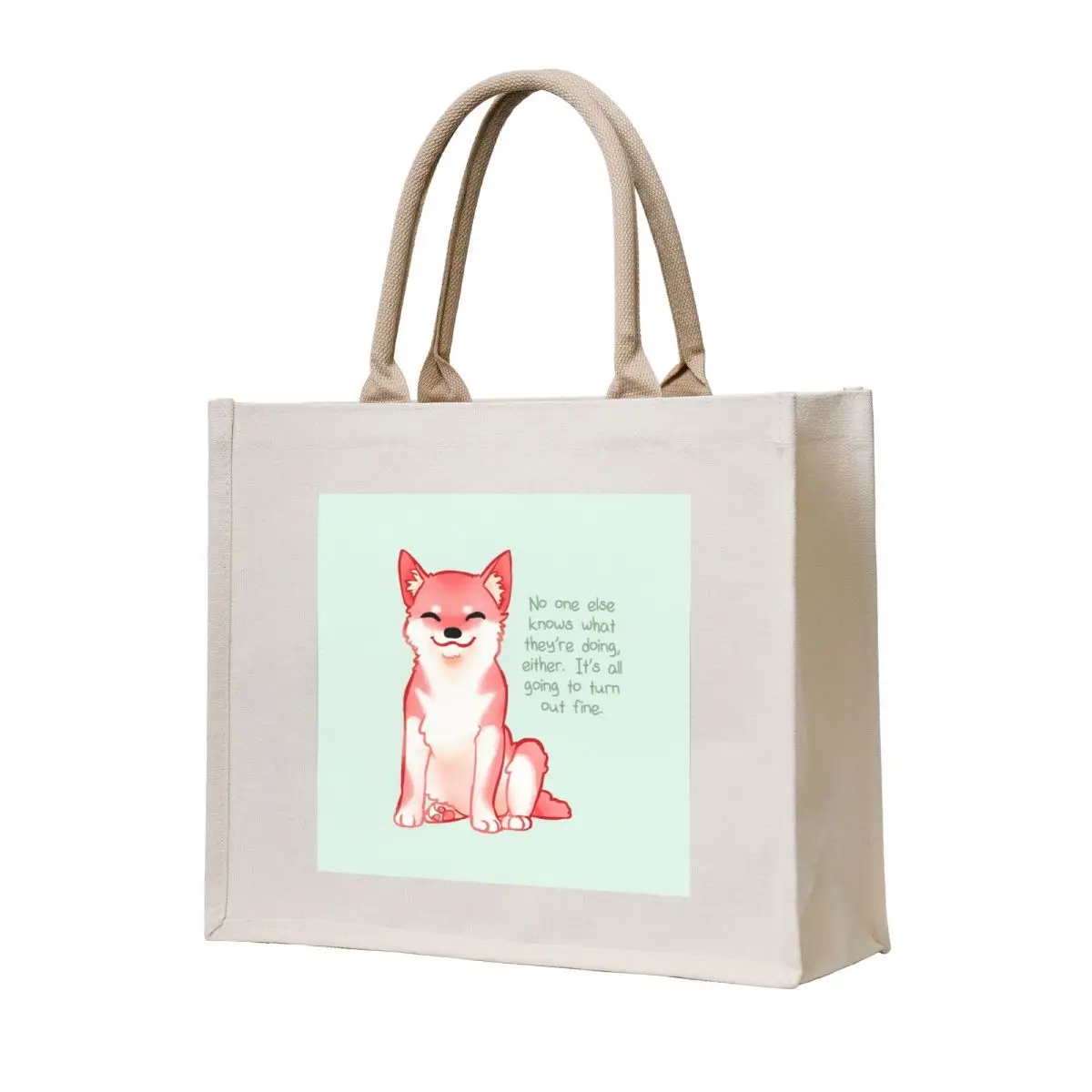 

No One Knows What They're Doing Shiba Tote Bag Women bags Woman shopper bag Lady bag sacs de shopping