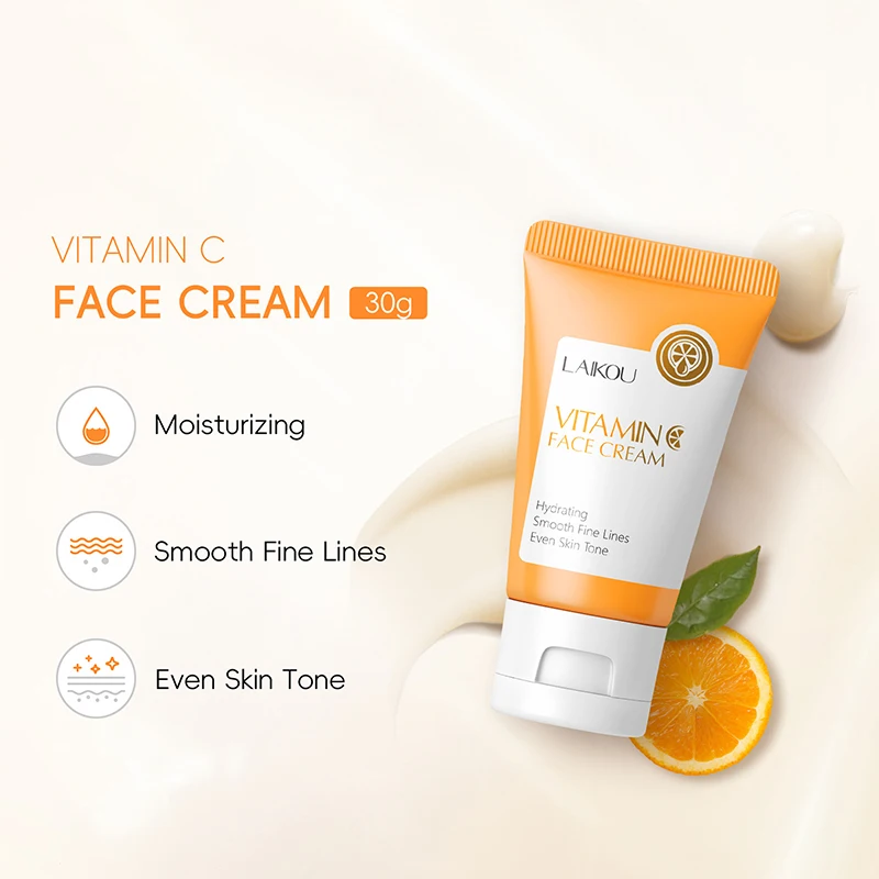 Vitamin C Facial Cleanser ผิว Deep Cleanser Moisturizing Blackhead Removal skincare Face WASH Foam Face Cleanser Skin Care ใหม่