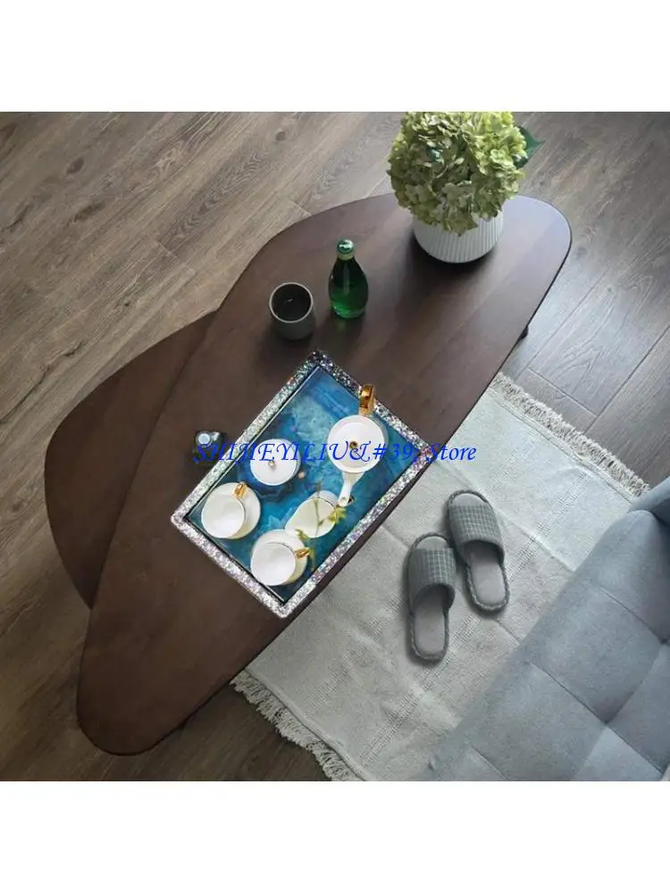 

E21F Rectangle Tray UV Crystal Epoxy Mold Serving Plate Resin Silicone Mould DIY Crafts Home Decorations Casting Tools