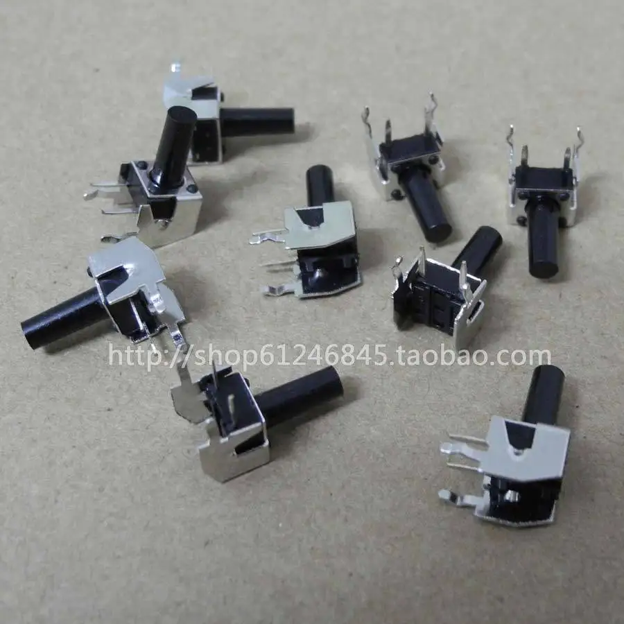 For the new 6x6x12 6 * 6 * 12 side,micro button,touch switch 90 degree bend foot,switch