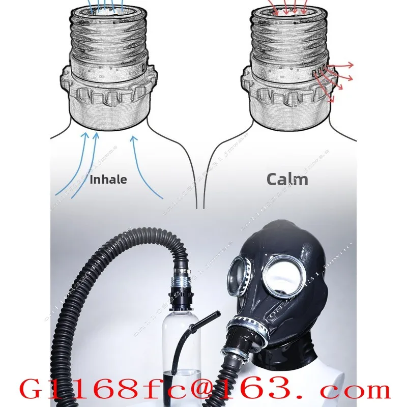 Fine Tuning Valve, Universal Gas Mask Accessories, Negative Pressure Breathing Control Gas Cylinder