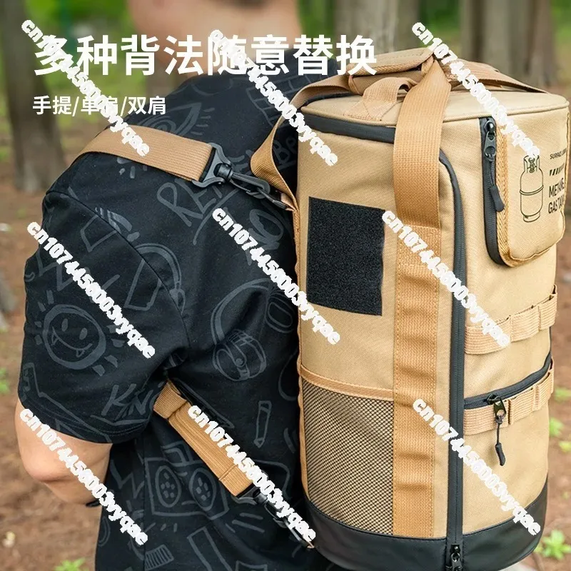 

Новая сумка для газового баллона для кемпинга на открытом воздухе, износостойкая, устойчивая к царапинам, водонепроницаемая, универсальная.